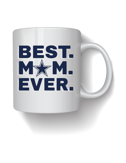 Best Mom Ever Cowboys Mug image 0