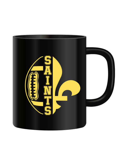 Black Saints Football Mug image 0