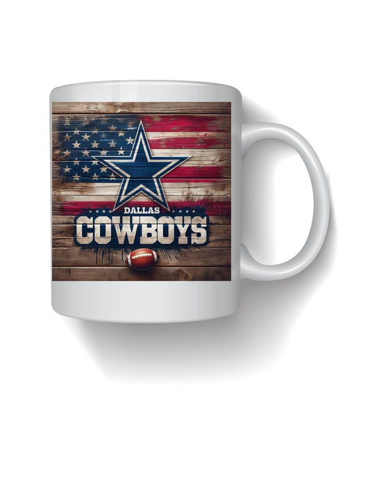 Cowboys Flag Mug image 0