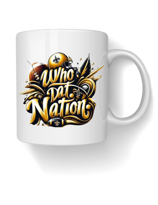 Who Dat Nation mug image 0