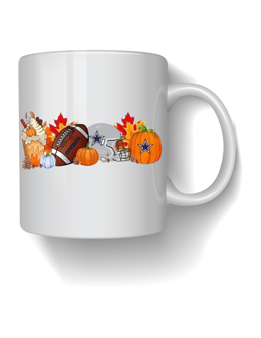 Cowboys Fall Spirit Mug image 0