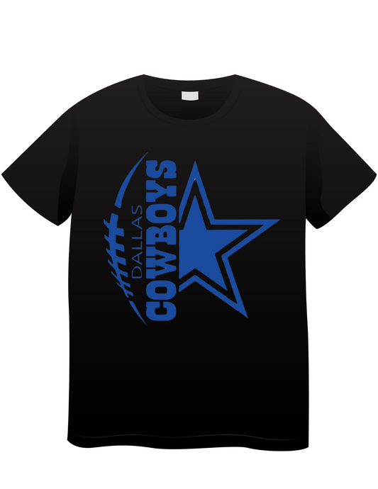 Black Cowboys Star Tee image 0