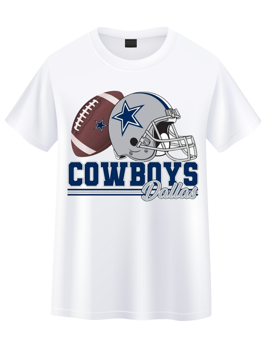 Cowboys Helmet Tee image 0