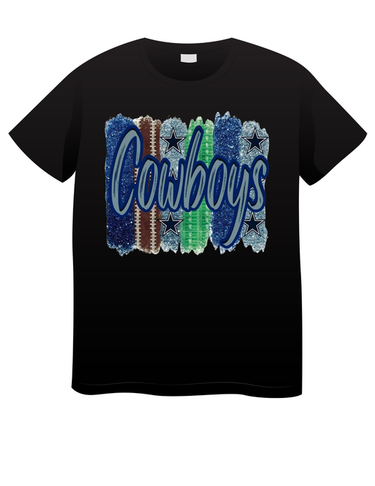 Football Field Cowboys Tee image 0