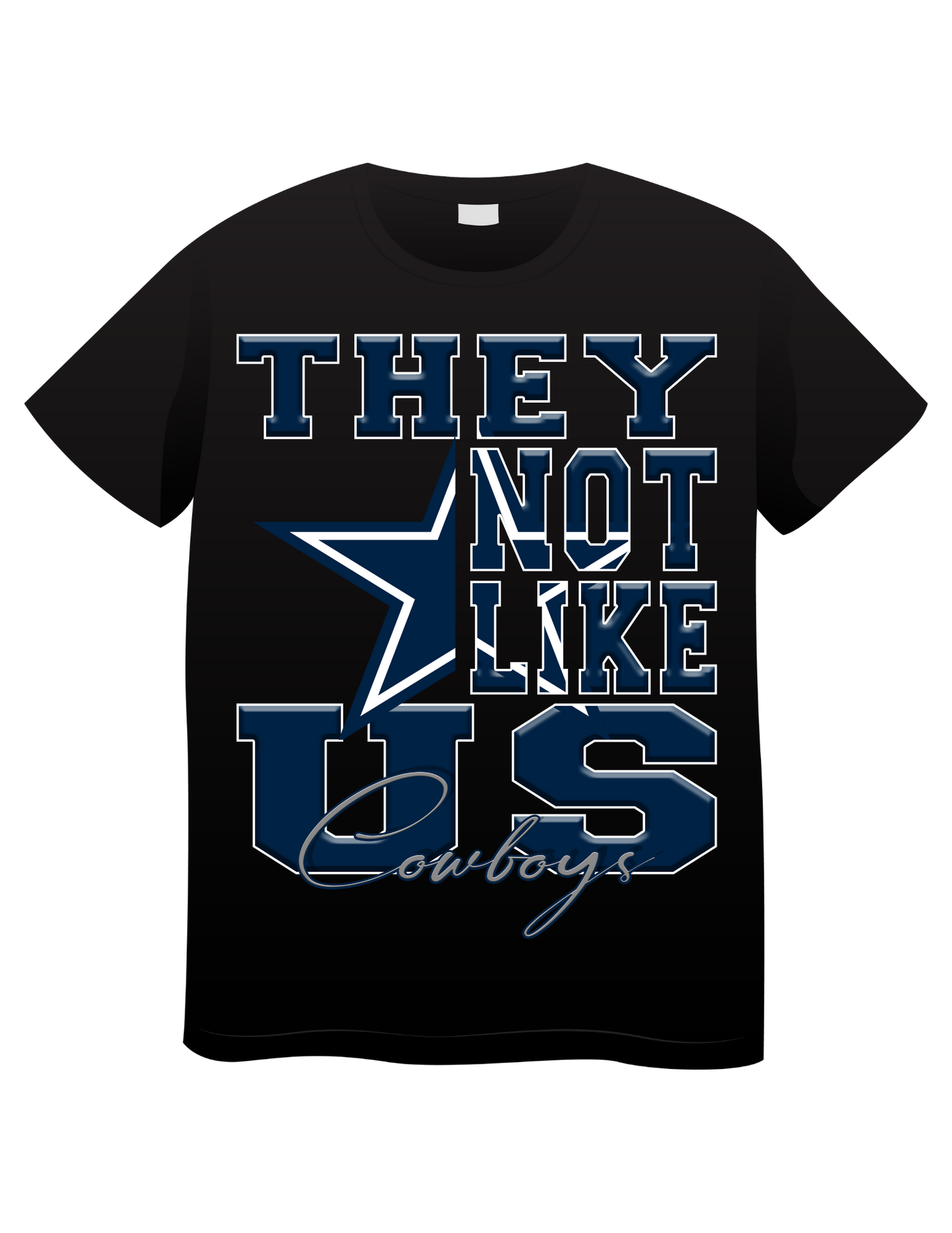 They Not Like Us Cowboys Tee image 0