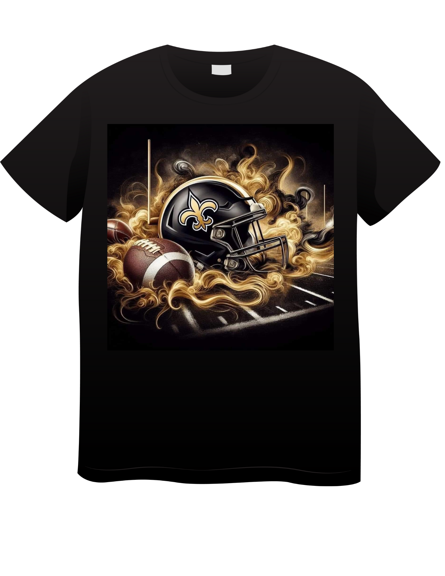 Saints Helmet Tee image 0