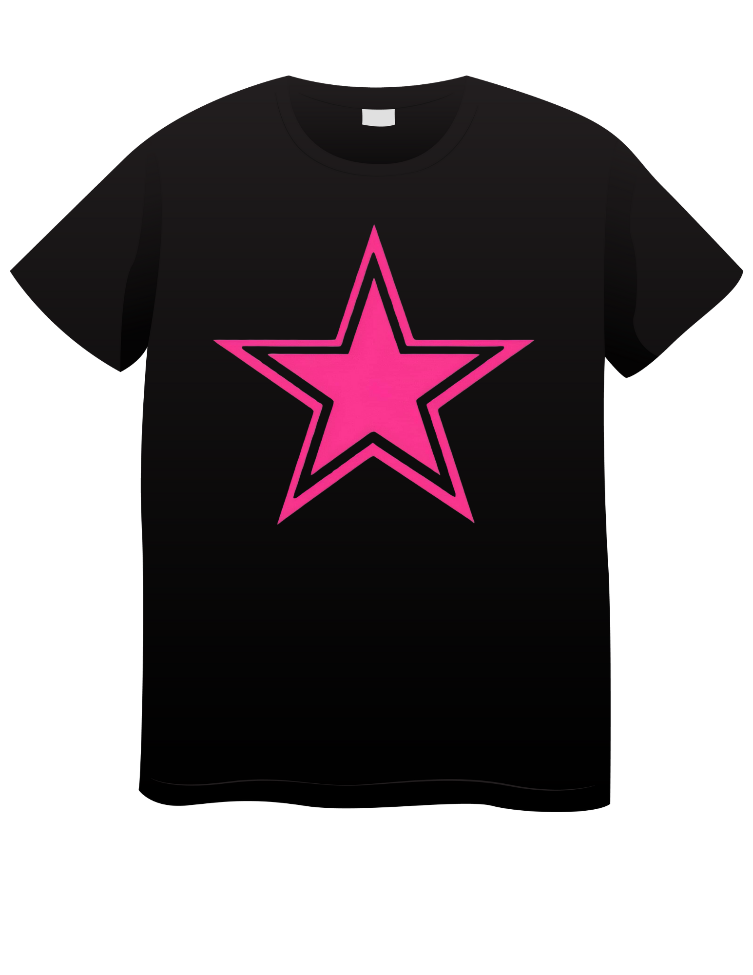 Pink/Black Cowboys Tee image 0