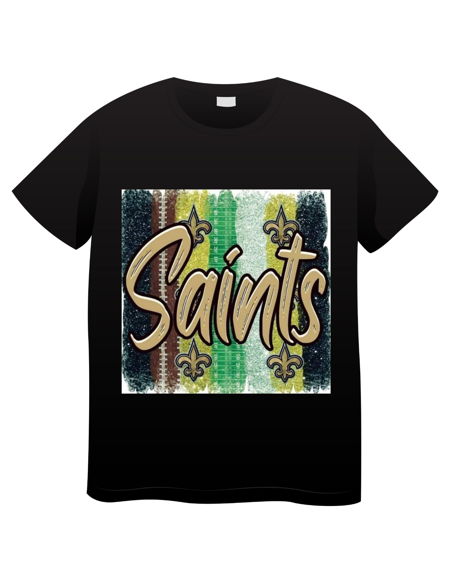 Saints Football Field Tee image 0
